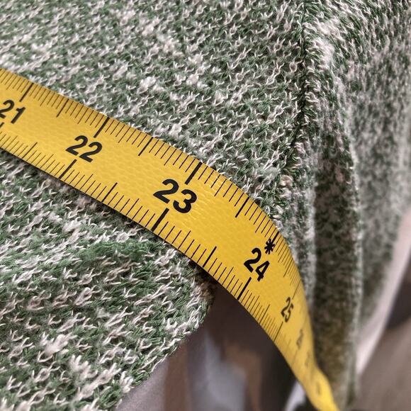 Cuddl Duds Women's Green Open Front Cardigan Size 1X Cozy Flowy Boho Lagenlook - Picture 4 of 11